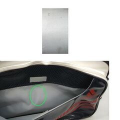 アディダス スポーツバッグ ネイビー×レッド×ホワイト 47×31×17 ショルダーバッグ 斜め掛け adidas　☆ PayPay(ペイペイ)決済可能 ☆ 札幌市 豊平区 平岸 平岸店の画像