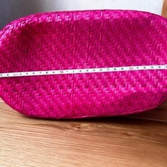 【新品未使用】かごバッグの画像