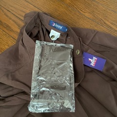 ★未使用★ Jasmiシルク スカート ダークブラウン Mサイズの画像