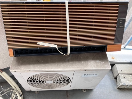 エアコン ジャンク　室内機\u0026室外機