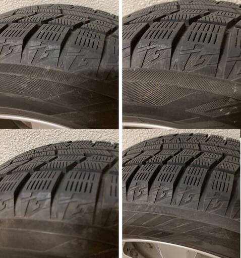 [225/65R17] ヨコハマ スタッドレスタイヤ [17x7J+45 5H PCD114.3] Violento アルミホイール 4本 225/65R17] ヨコハマ スタッドレスタイヤ [17x7J+45 5H PCD114.3