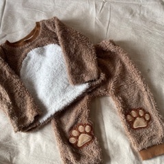 くまさんの洋服の画像