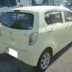 H.26(2014)年 ダイハツ ミライース L スマートセレクション SA イエロー　CVT　ETC　ABS　エアバック　集中ドアロック　キーレスエントリー　衝突回避支援システム　　車検R7/12月　　17039の画像