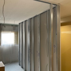 内装の塗装です