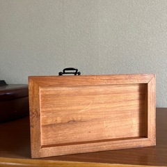 木製　小物入れの画像
