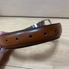 男性用ベルト 茶の画像
