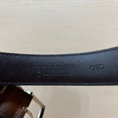 男性用ベルト 茶の画像