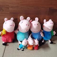Peppa Pigぬいぐるみセットの画像
