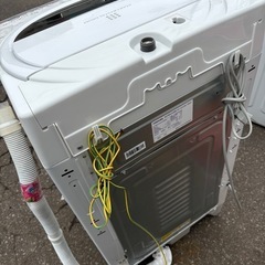 中古品 TOSHIBA 東芝 7㎏ 全自動洗濯機  AW-7GM1BK 2021年製  風乾燥の画像