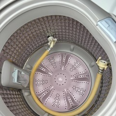 動作品 Haier ハイアール 5.5㎏ 全自動洗濯機 JW-C55FK 2019年製の画像