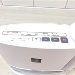 【美品】SHARP 加湿機能付き セラミックファンヒーターの画像