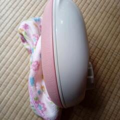 中古湯タンポ　温度計、袋付き　日本製の画像