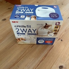 猫用ケージ×2 　トイレ×2  給水機セット　の画像