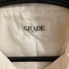 grade レディースL 白ジャケットの画像