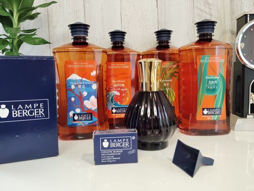 LAMPE BERGER PARIS　（サクラ、ﾕｰｶﾘ、シトロネル、エロイズの海）