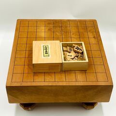 将棋盤 木製駒