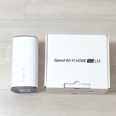 【美品】Speed Wi-Fi HOME 5G L13 ホームルーター の画像