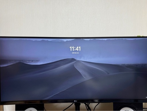 【美品】【LG 34WQ75C-B】34型 ウルトラワイドモニター