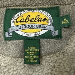 90'S ビンテージ 古着 CABELAS フリースジャケット Sサイズ ポーラテック カベラス POLARTEC オーバーサイズ 現状品  札幌市白石区 白石店の画像