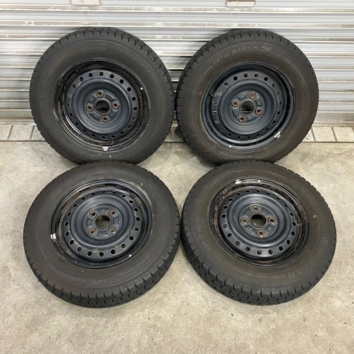 【3162】21年  145/80R13 グッドイヤー アイスナビ7 ダイハツ ミラ ムーヴ コンテ エグゼ タント スタッドレス