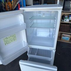 SHARP　ノンフロン冷凍冷蔵庫　SJ-C14E-W　137L　2018年の画像