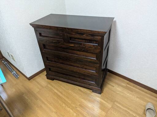 ★10/23までに決済★10/31までに取りに来て下さる方★複数割★美品★松本民芸家具 4段チェスト・整理タンス