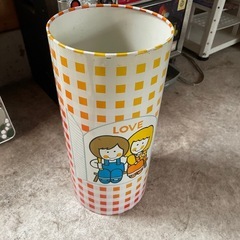 【最終価格‼️】昭和レトロ ゴミ箱 の画像