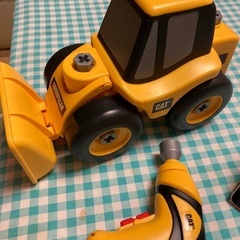 おもちゃブルドーザー　分解して遊べます