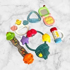 ベビー・キッズグッズ❤おもちゃ　ベビーカー取付　セット　ディズニー　ミキハウスの画像