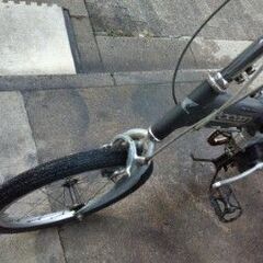 ラクーンコンポ ３段変速 パーツ取り 盆栽 研究用 完全ジャンク！ 現在まで自転車として使用！ タイヤ新同 の画像