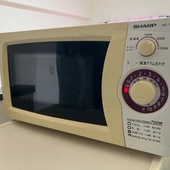 SHARP電子レンジ/中古/
2014年製/RE-T2-Wの画像