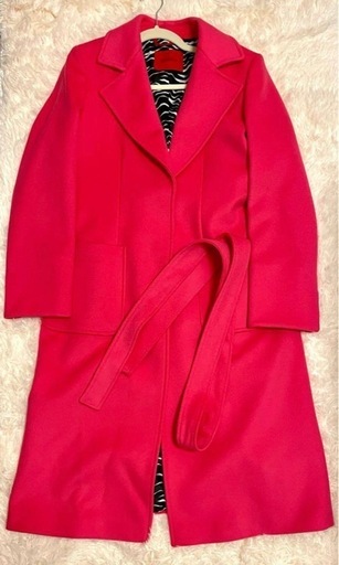【定価約8万円】MAX&Co. ビビットピンク　コート