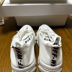 【新品】スニーカー　ホワイト　39.0の画像