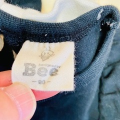 80㎝　長袖　女の子　3枚セットの画像