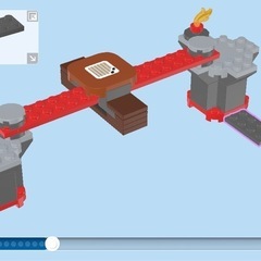 LEGO レゴマリオ バッタンのマグマチャレンジの画像