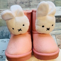 ブーツ　ミッフィー　スニーカー　13㎝　ベビーキッズ　ピンク　女...
