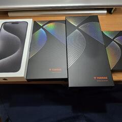 iPhone15 pro max 256gb ブラックチタニウム