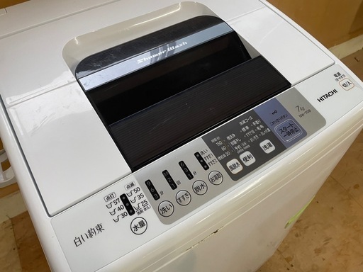 101507 日立　7.0kg洗濯機　2018年製
