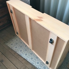無印良品　　木製ベッド用下収納ボックス　2個セットの画像
