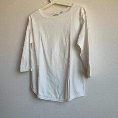 ⭐️BEAMS BOY⭐️カットソー　ロンT　白　七分袖　Tシャツ　綿100% ビームスボーイの画像
