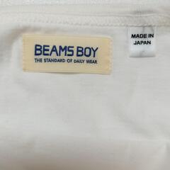 ⭐️BEAMS BOY⭐️カットソー　ロンT　白　七分袖　Tシャツ　綿100% ビームスボーイの画像