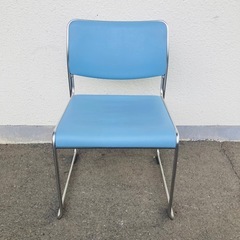 お値下げ！　QA2285【UCHIDA】内田洋行　会議チェア　ス...