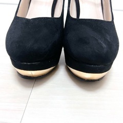 【美品】パンプス 黒 25.0cm ヒール12cm
の画像