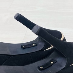 【美品】パンプス 黒 25.0cm ヒール12cm
の画像