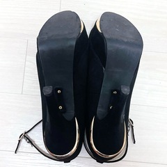 【美品】パンプス 黒 25.0cm ヒール12cm
の画像