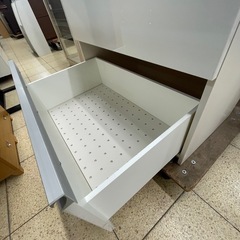 パモウナ 食器棚 キッチン収納 ホワイトの画像