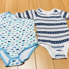 ロンパース　80㎝　長袖　男の子　2枚セット