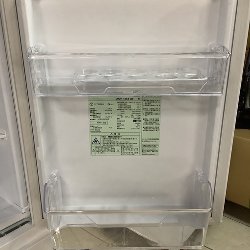 AQUA   アクア　冷蔵庫　AQR-13E8   2022年製   　126L