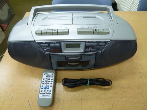 ◆お引取り限定/三重県/値引不可◆中古 Panasonic CDラジカセ RX-DT36 [G-189]