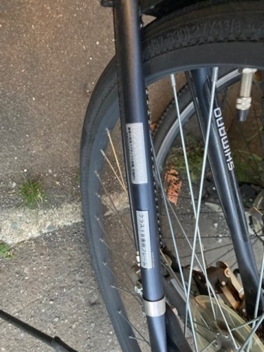自転車 クロスバイク　27インチ